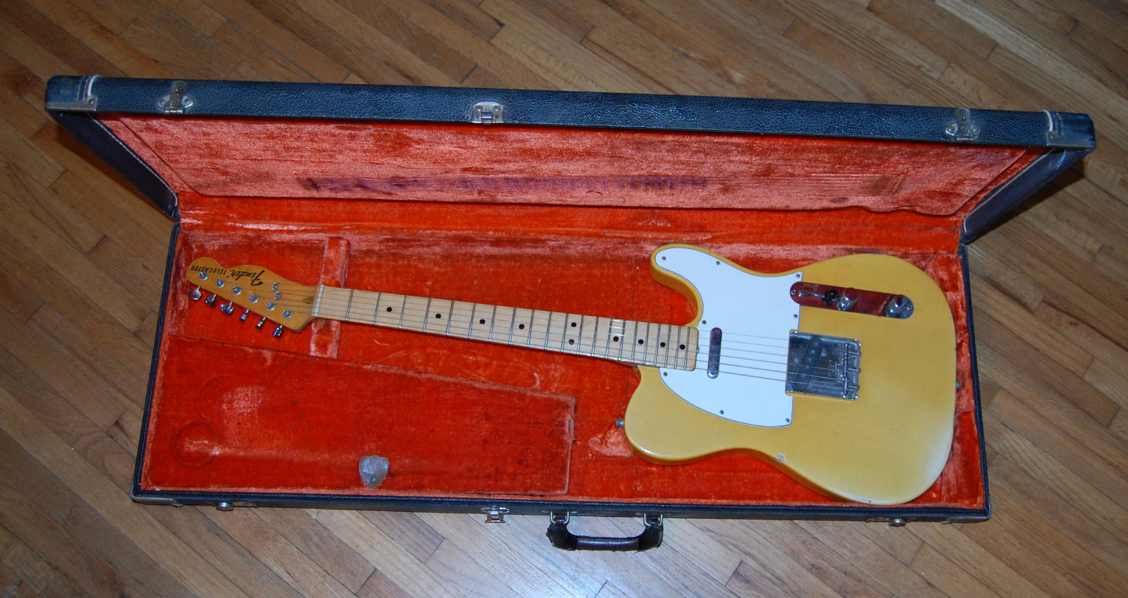 1972 Fender Telecaster case Joe The Guitarman